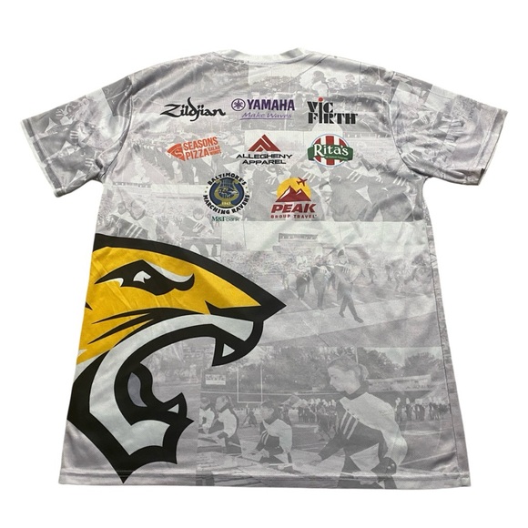 Allegheny Apparel NCAA Towson Tigers 2023 Marching Band Summer Mac Tee - Picture 4 of 6